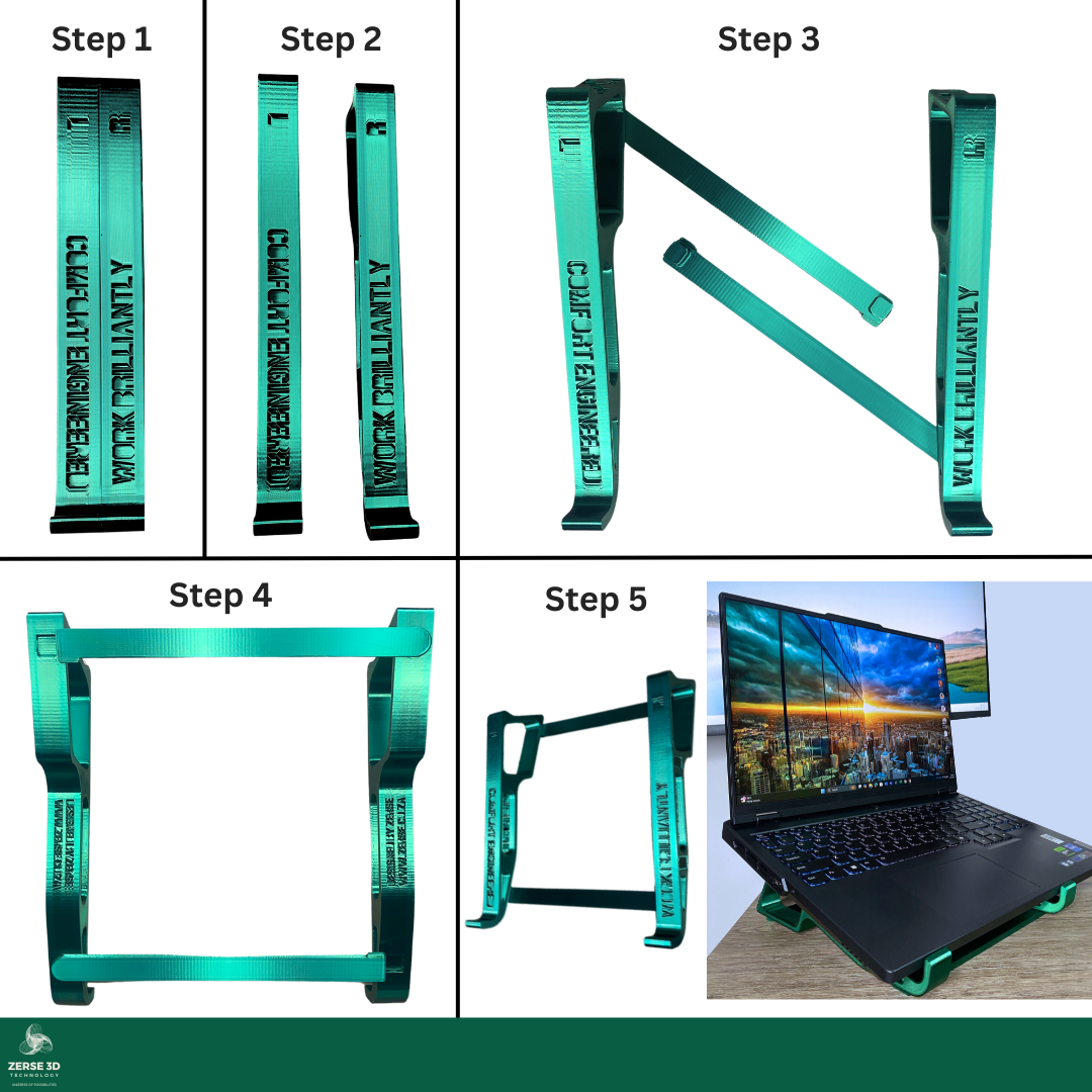 Z-Desk Magnetic Laptop Stand