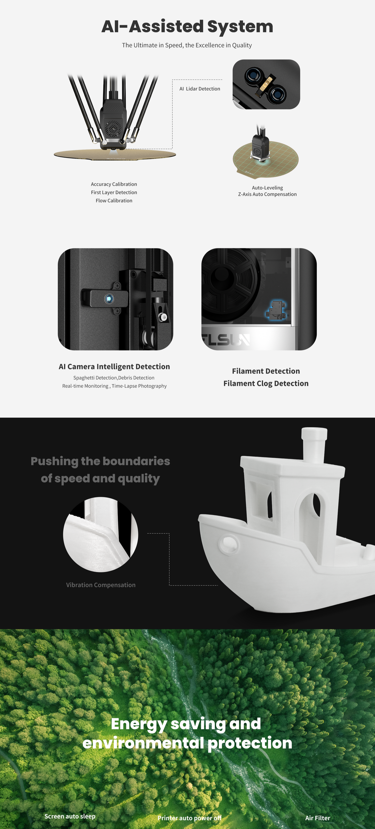 FLSun S1 Ultra-High Speed 3D Printer