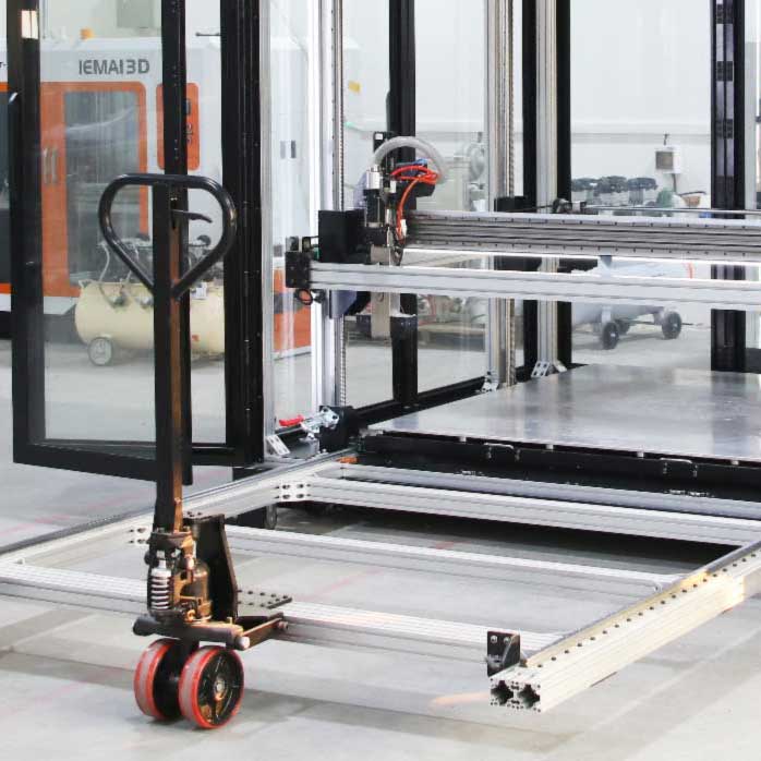 Pellet 3D Printer: IEMAI FAST JET-1500 3D Printer