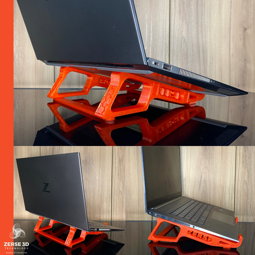 Z-Desk Magnetic Laptop Stand (CUSTOMIZE, MOQ: 15 units)